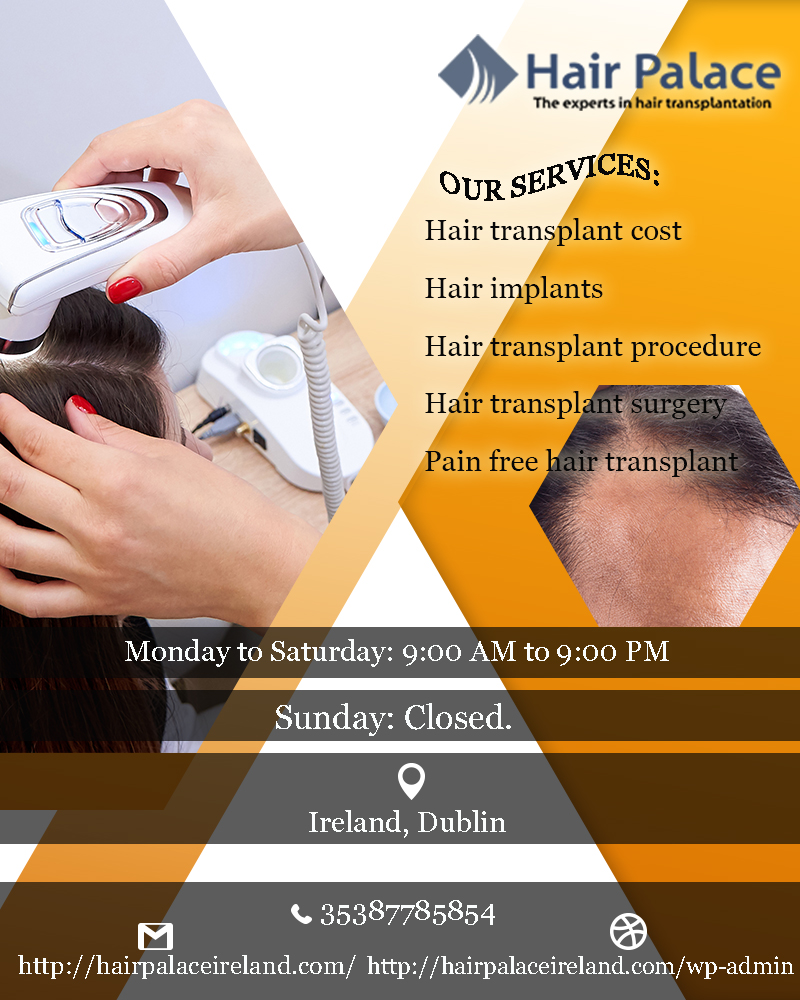 Hair Transplant Procedure Dublin | Hair Color Palace Ireland